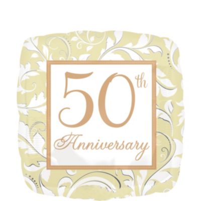 50th Anniversary Balloon