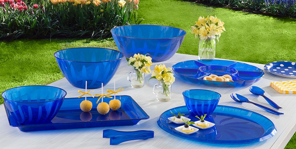 Royal Blue Tableware Royal Blue Party Supplies Party City