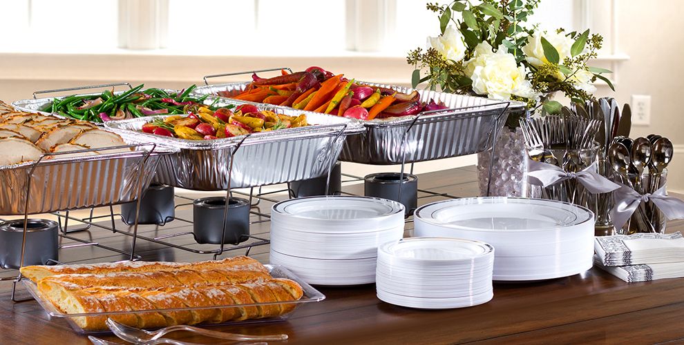Chafing Dishes, Aluminum Pans & Chafing Fuel Party City