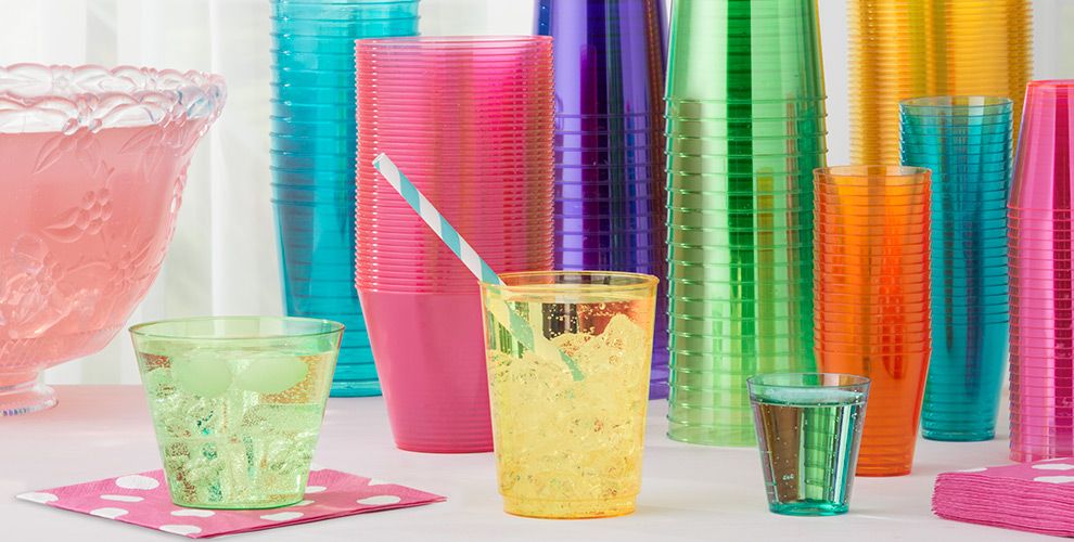 Plastic Cups Plastic Stemware, Wine Glasses & Flutes Party City
