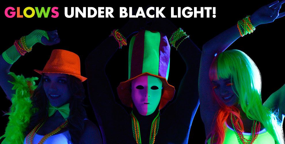 black light party supplies