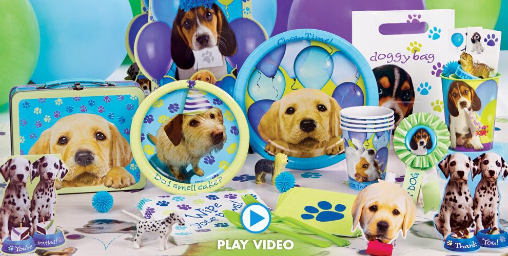 Party Pups Party Supplies Party Pups Birthday Party City Party