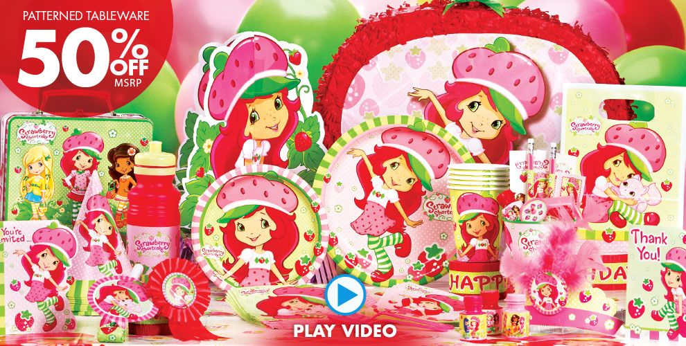 Strawberry Shortcake Party Supplies In Asia 45