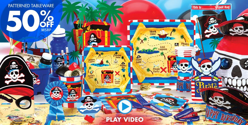 Pirate Party Supplies Pirate Birthday Ideas Party City