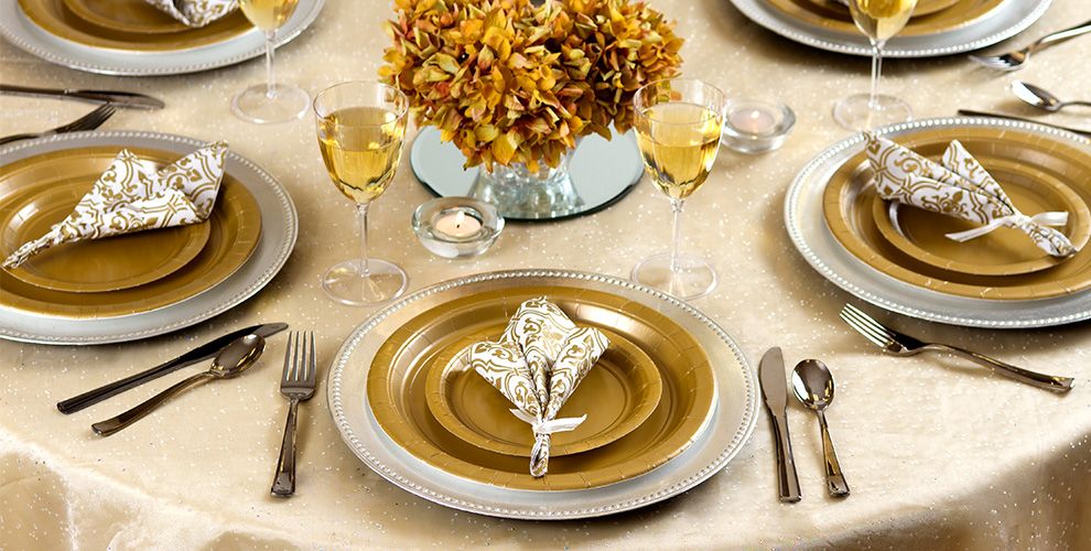 Gold Wedding Supplies Party City
