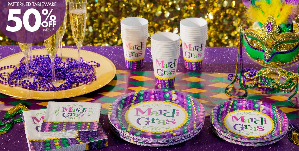 mardi gras party supplies store