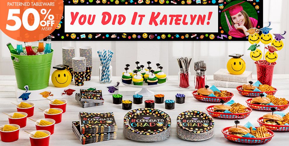 Emoji Graduation Party Supplies Party City
