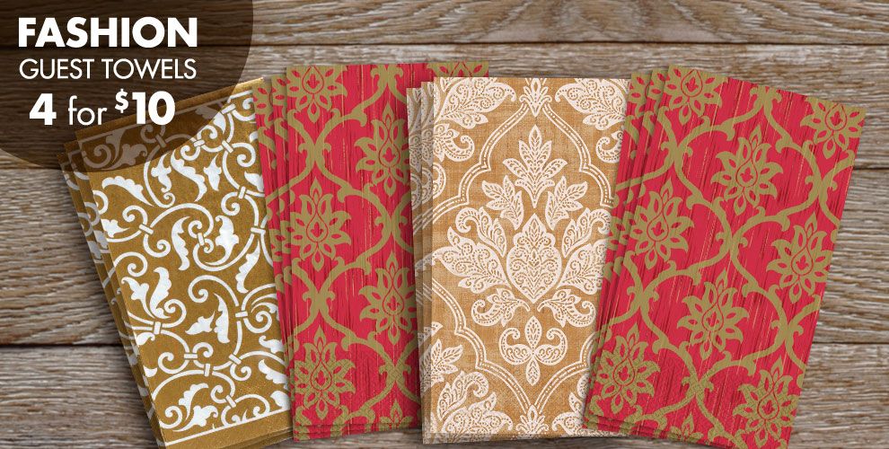Guest Towels Disposable Paper Guest Towels & Value Packs Party City