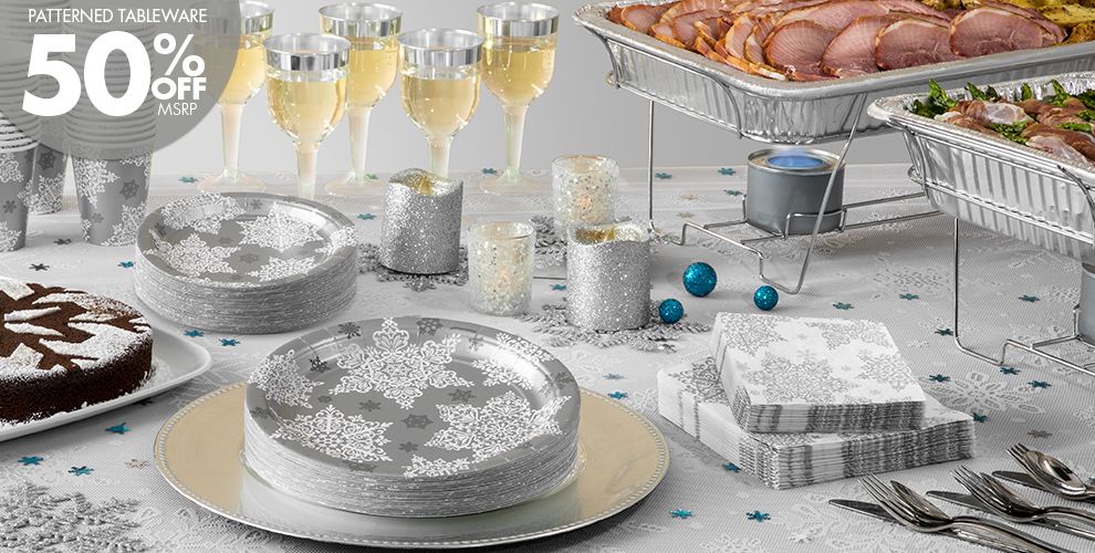 Shining Season Christmas Party Supplies Party City