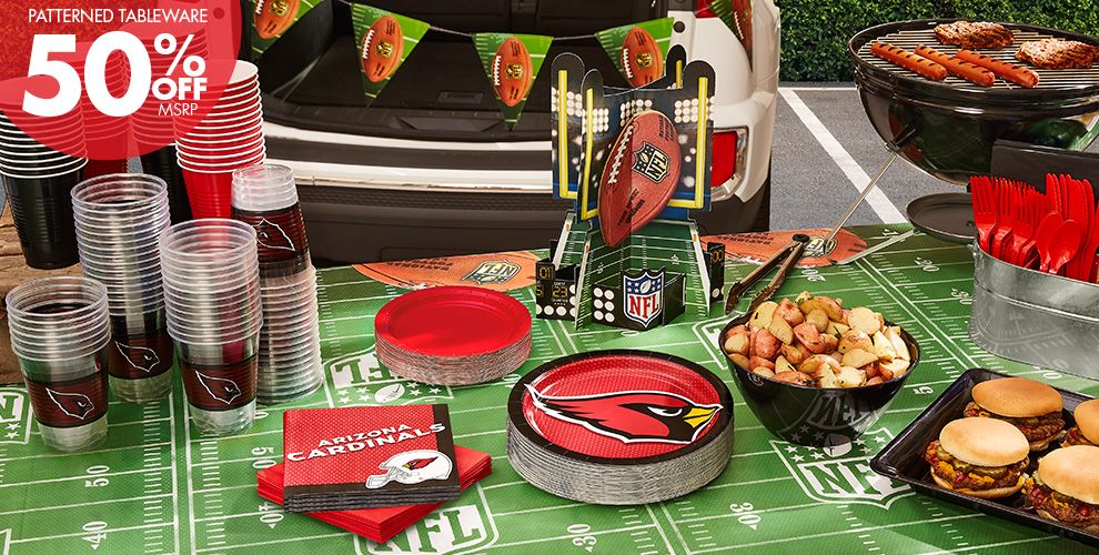 NFL Arizona Cardinals Party Supplies Party City