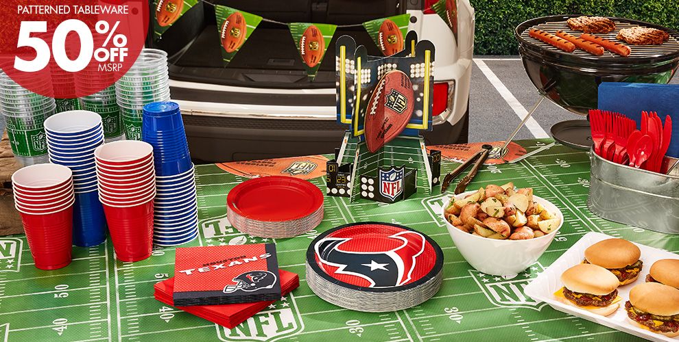 NFL Houston Texans Party Supplies Party City