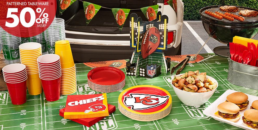 NFL Kansas City Chiefs Party Supplies Party City