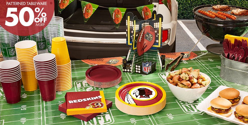 Washington Redskins Party Supplies Party City