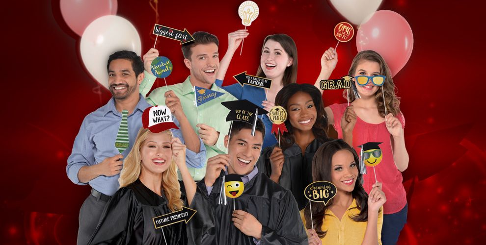 Red Graduation Party Supplies Party City