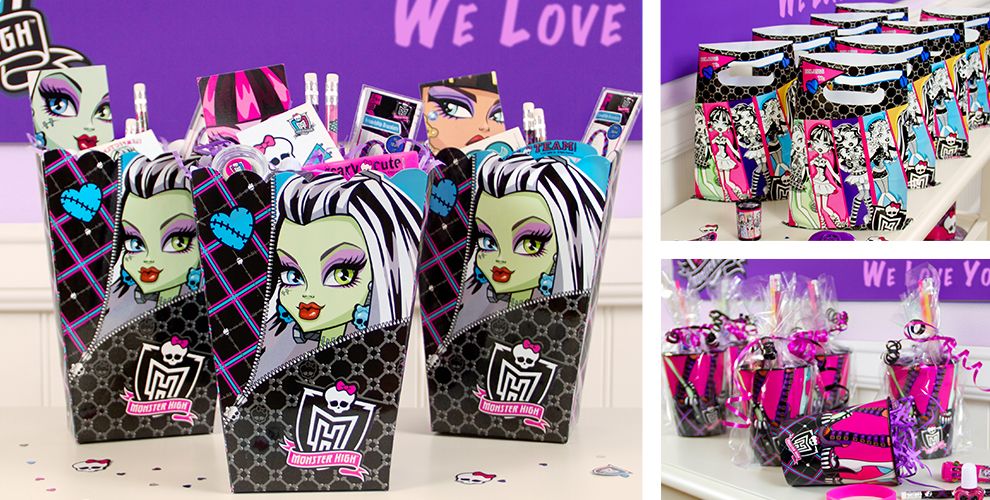 Monster High Party Favors Stickers, Tattoos, Bracelets & More Party City