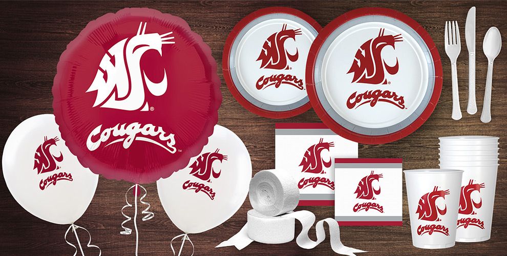 Washington State Cougars Party Supplies Party City