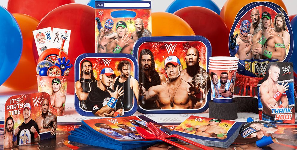 WWE Party Supplies WWE Birthday Party City