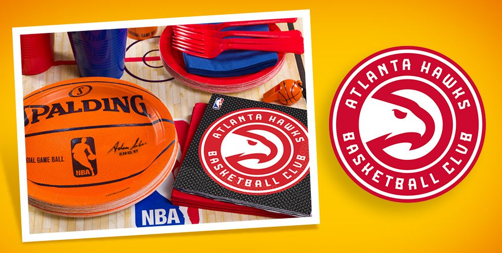 NBA Atlanta Hawks Party Supplies Party City