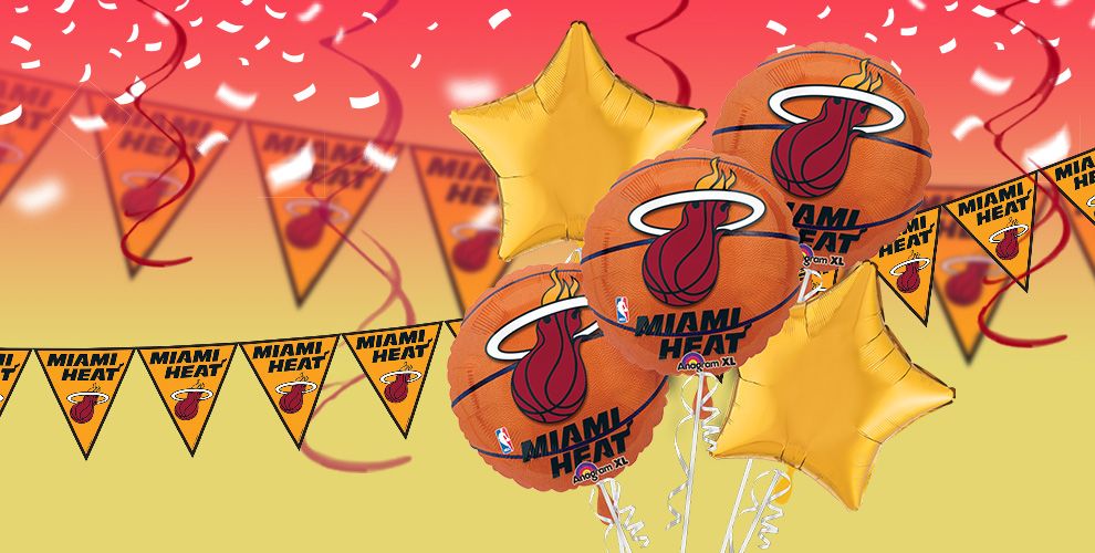 NBA Miami Heat Party Supplies Party City