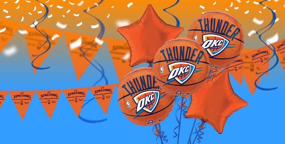 NBA Oklahoma City Thunder Party Supplies Party City