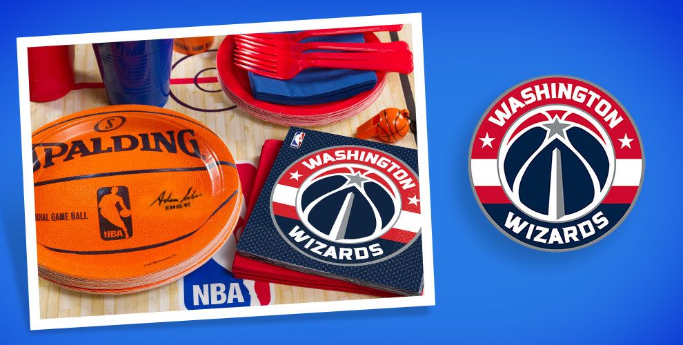 NBA Washington Wizards Party Supplies Party City