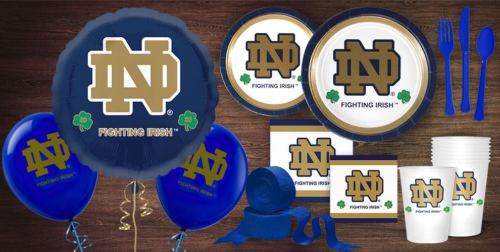 Notre Dame Fighting Irish Party Supplies Party City