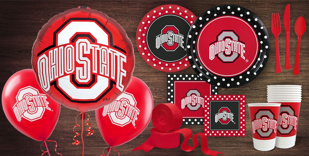 Ohio State Buckeyes Party Supplies Party City