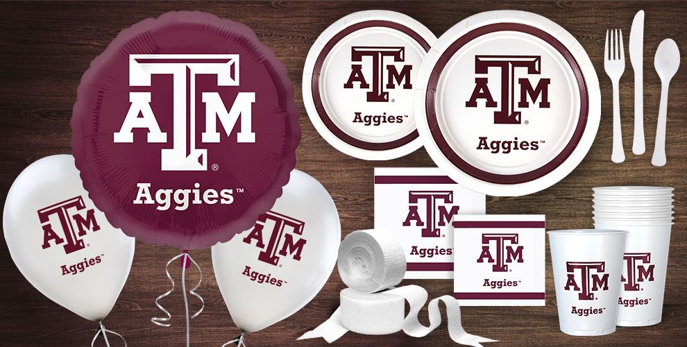 Texas A&M Party Supplies Texas Aggies Party Supplies Party City