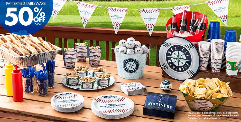 MLB Seattle Mariners Party Supplies Party City