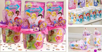 Disney Princess Party Favors - Stickers, Bubbles, Jewelry & More ...