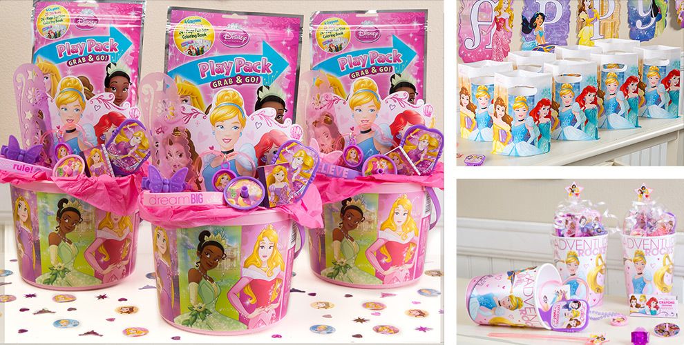 Disney Princess Party Favors Stickers Bubbles Jewelry And More