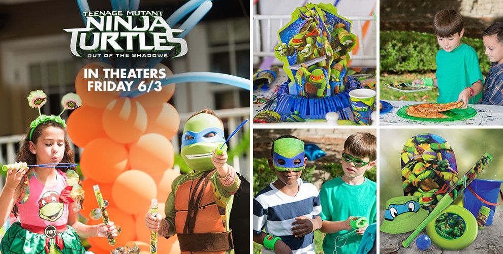 Teenage Mutant Ninja Turtles Party Supplies - Ninja Turtle Birthday