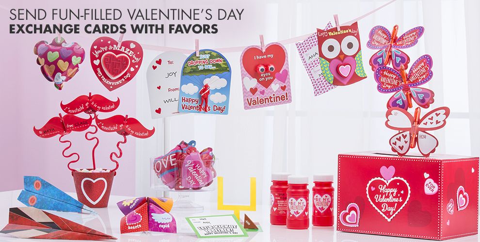 Valentine's Day Exchange Cards  Party City