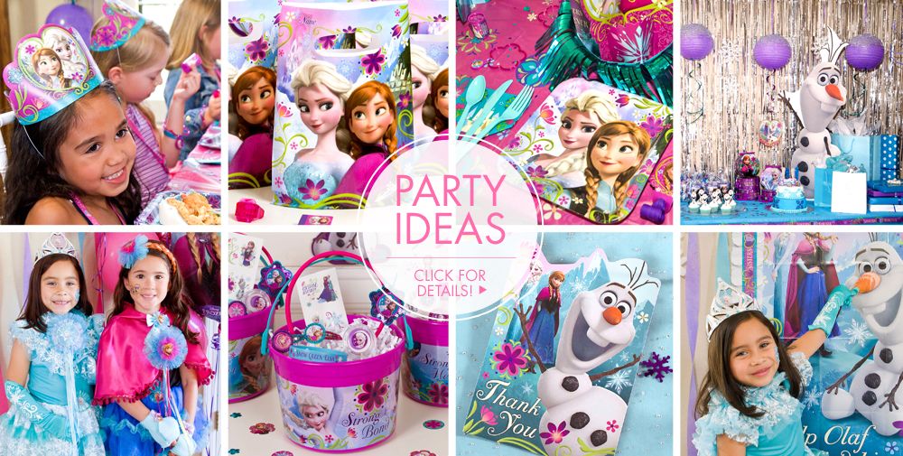 Frozen Party Supplies Frozen Birthday Party Ideas Party City