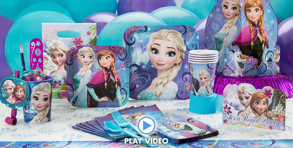 Frozen Party Supplies Frozen Birthday Party Ideas Party City