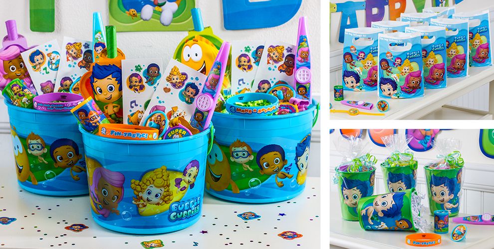 bubble guppies party stuff