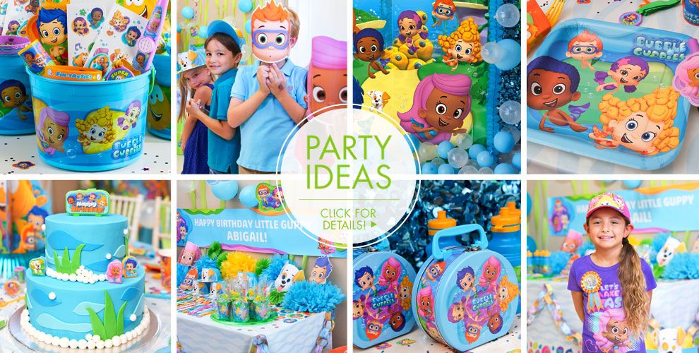 Bubble Guppies Party Supplies Bubble Guppies Birthday Party City