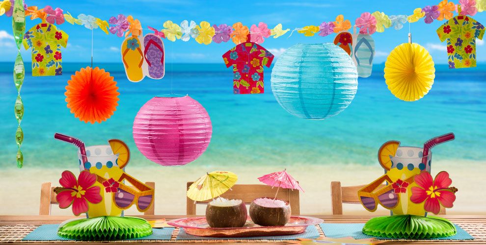 Beach Party Decorations Decorations for a Beach Party Party City