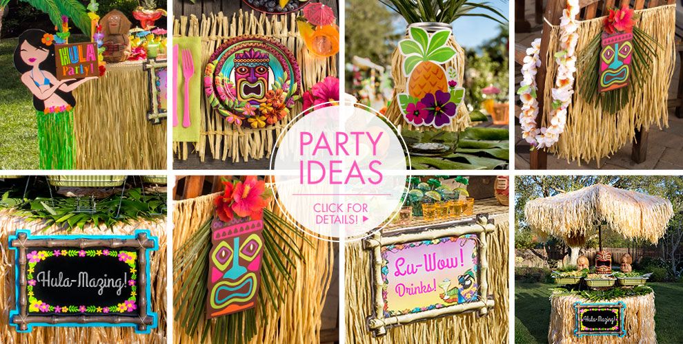 Luau Decorations  Party City