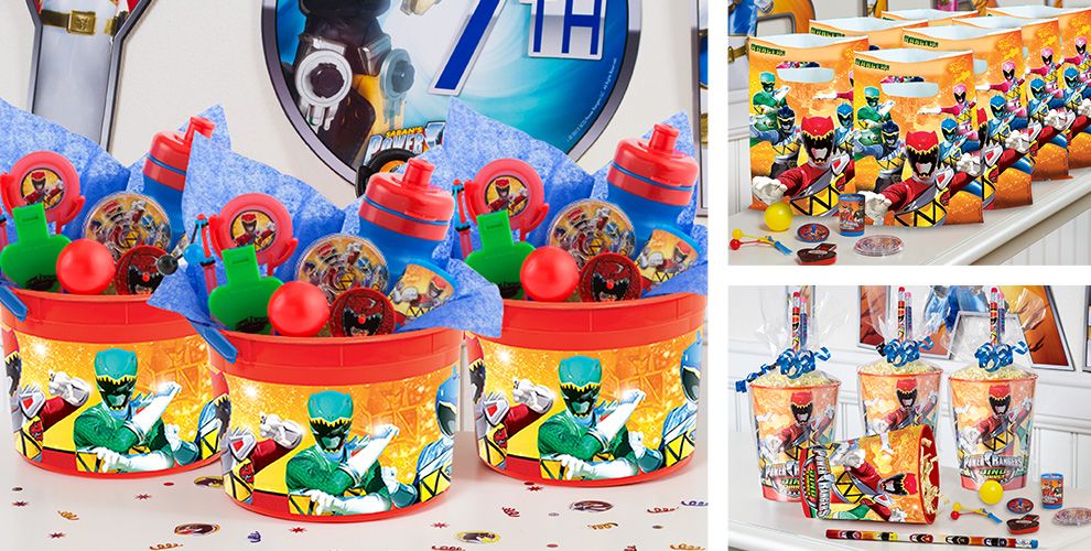 Power Rangers Party Favors - Tattoos, Sunglasses, Toys, Games & More