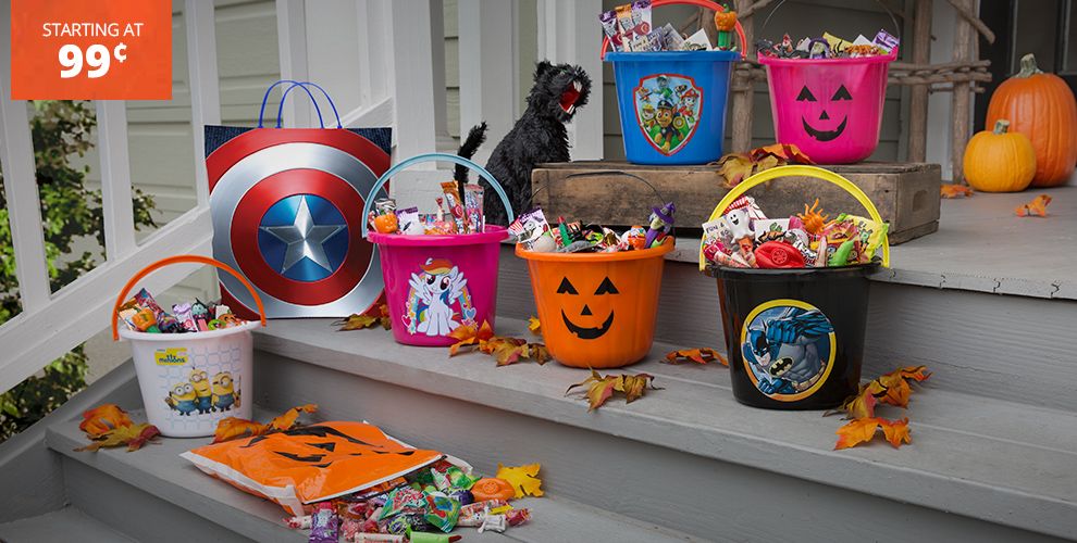 Trick Or Treat Bags & Halloween Buckets IUCN Water