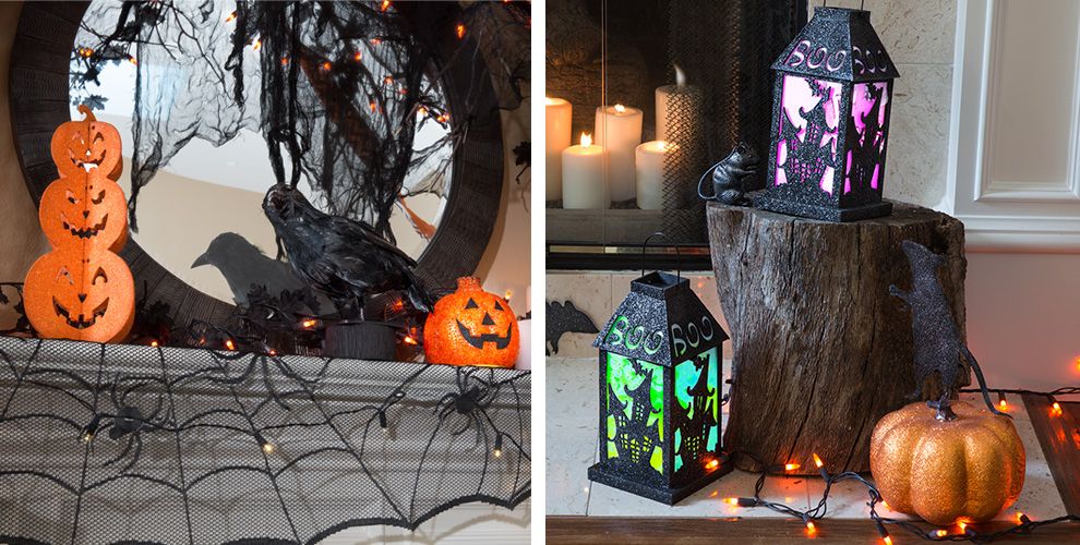 Modern Halloween Decorations Garlands, Props, Balloons & More Party