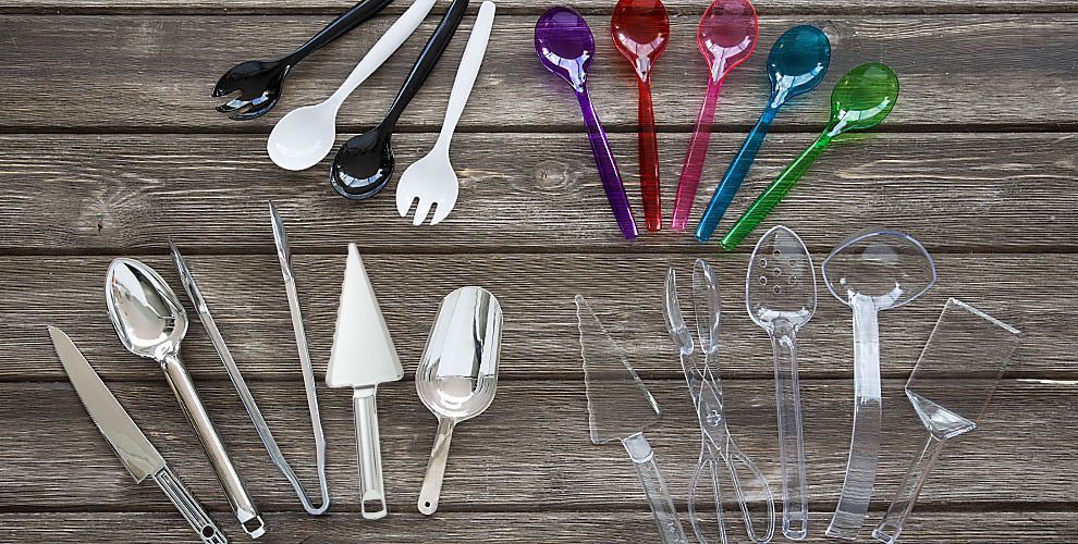 Serving Utensils Serving Spoons, Cake Cutters, Plastic Tongs Party City