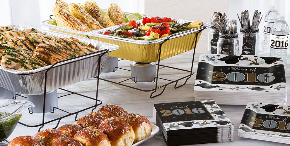 Graduation Chafing Dishes & Aluminum Pans Party City