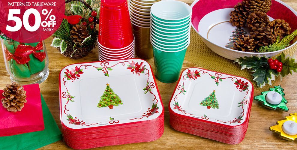 Traditional Christmas Party Supplies - Party City