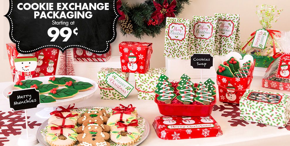 Christmas Treat Bags &amp; Boxes - Party City