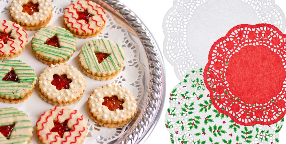 Christmas Doilies Paper Doilies & Decorative Paper Party City
