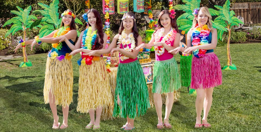 Leis, Hula Skirts & More  Party City