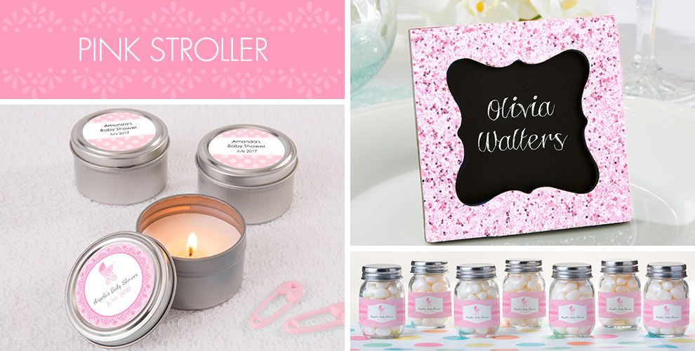 Pink Stroller Baby Shower Party Supplies Party City