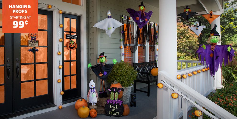Friendly Outdoor Halloween Decorations Party City